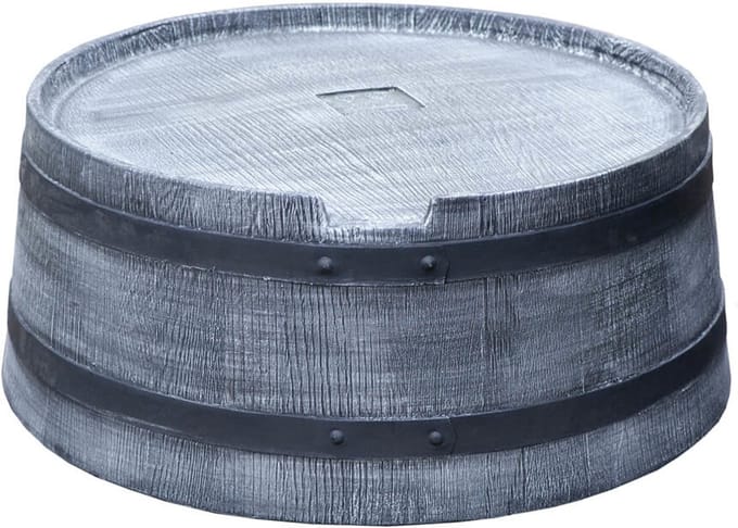 Roto - Roto Regenton Voet - 350 Liter - Grijs