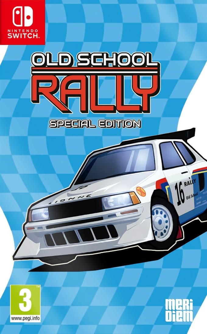 OLD SCHOOL RALLY - Speciale Editie - Spel Nintendo Switch