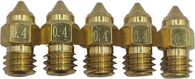 Creality 0.4MM Nozzle (0,4 mm / 5 stuks)
