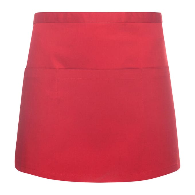 Karlowsky Basic zak taille schort (Rood)