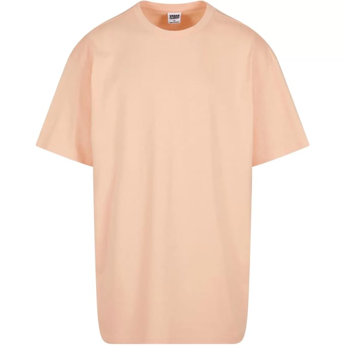 Urban Classics - Heavy Oversized Heren Tshirt - L - Roze