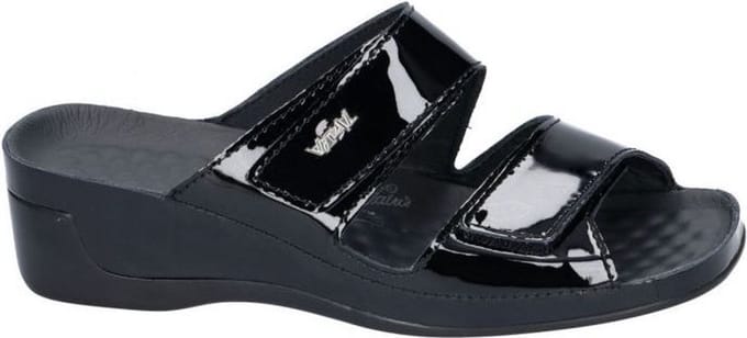 Vital -Dames - zwart - slippers & muiltjes - maat 37