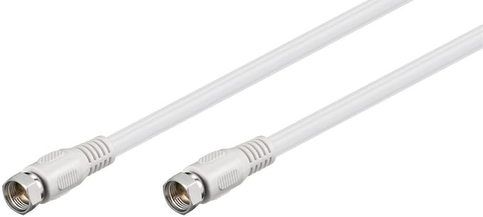 Goobay SAT Antenna Cable (80 dB), Double Shielded 1.5 m