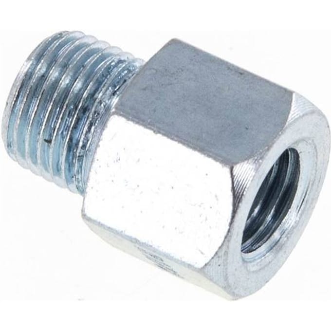 Staal Mannelijk R 1/8 Inch/Vertrouwelijk M8x1 Adapter 14mm [2 Stuks]