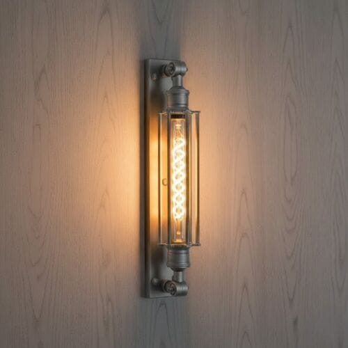 KS Verlichting Wandlamp Astor Antiek Zilver