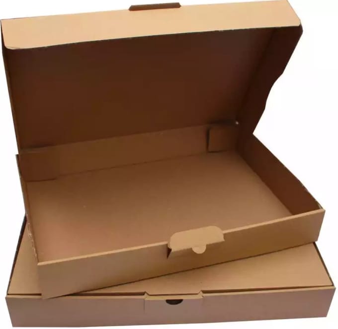 25 x Bruine Ecologische Postdozen/ Verzenddozen Formaat A4 32x22.5x5cm