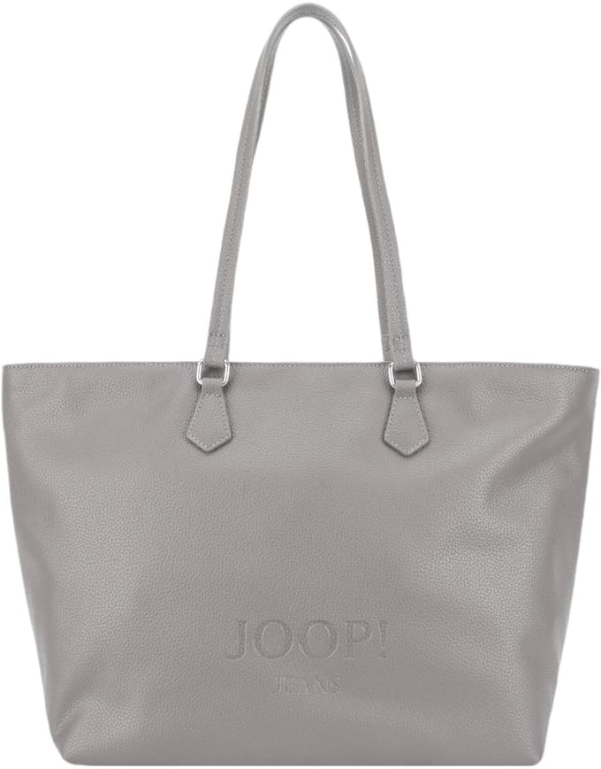 JOOP! shopper Lettera 1.0 Lara Shopper Grey grijs