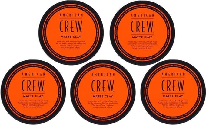 5x American Crew Matte Clay 85gr