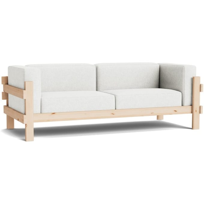 Normann Copenhagen Kube 3-zitsbank - pijnboom - Group 5 / Hallingdal 110