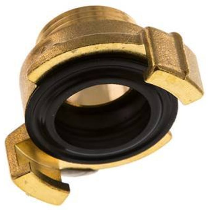 3/4'' Buitendraad Messing GEKA Tuinslangkoppeling [2 Stuks]