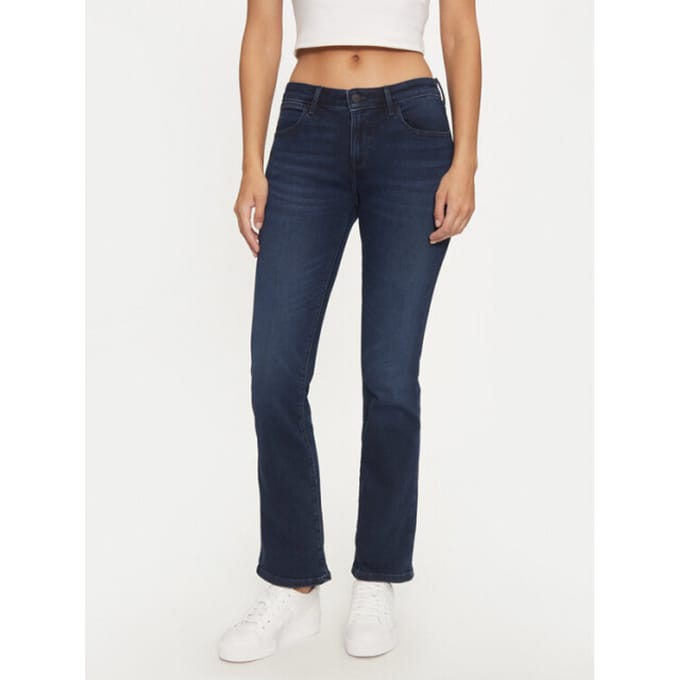 Wrangler Bootcut Nightshade Denim Blue Jeans Taglia: W27L32 | Pantaloni Outlet | Donna | Blu