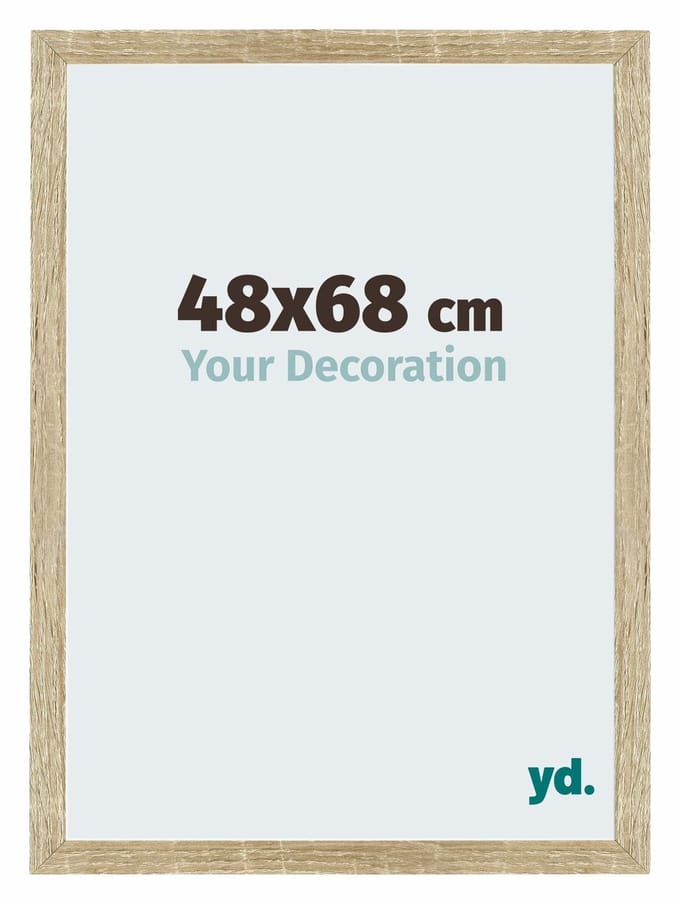 Your Decoration - Fotolijst 48x68 cm - MDF - Sonoma Eiken - Mura