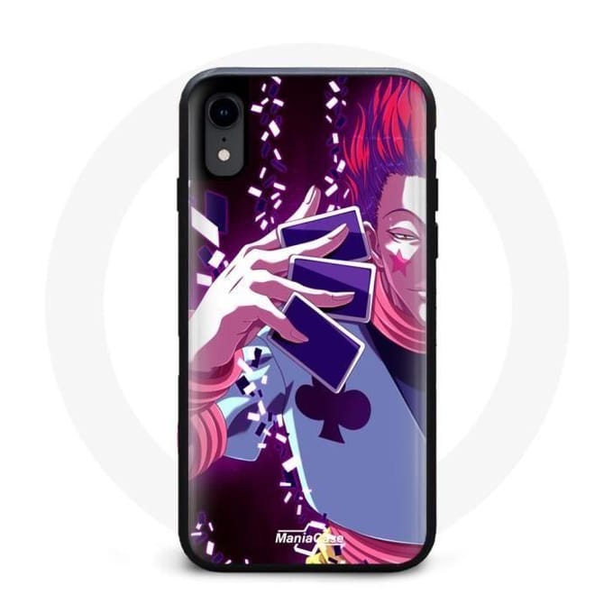 Coque - Maniacase - Iphone X - Hunter x Hunter Hisoka - Silicone - Souple noir