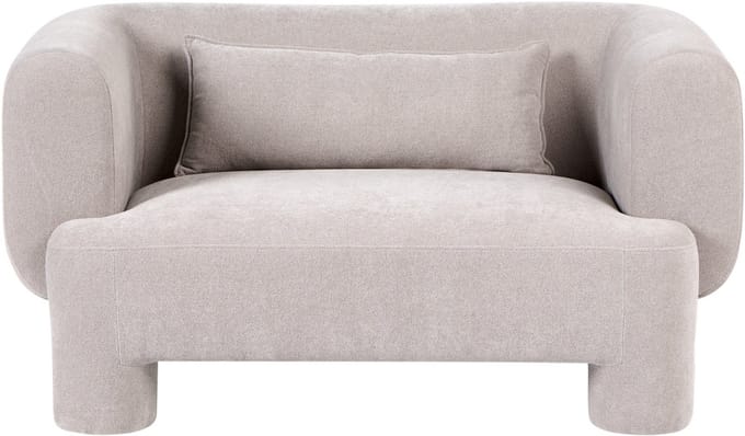HOGBO - Tweezitsbank - Beige - Polyester