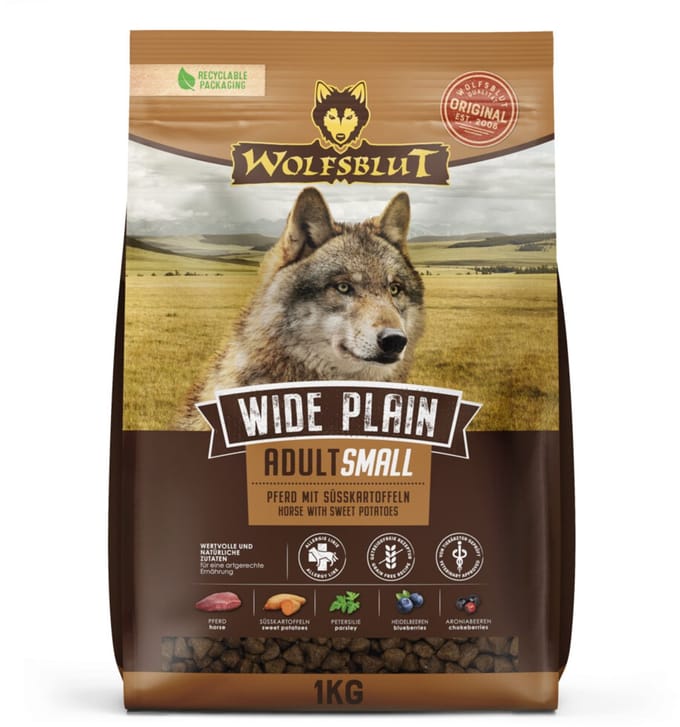 Wolfsblut Wide Plain Adult S-Breed - 1 kg
