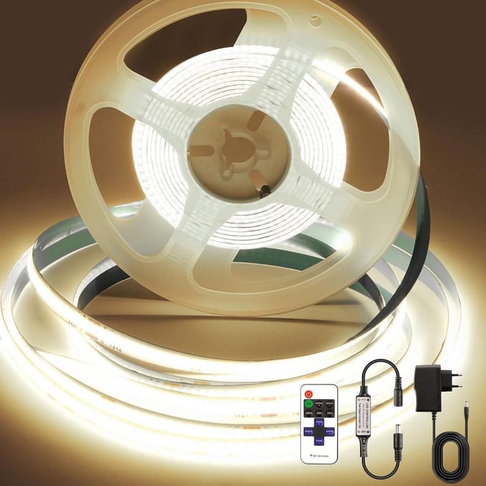 LED Strip - Verlichting Lint - Sfeerverlichting Maken - Zelfklevend - 3 Meter - Wit