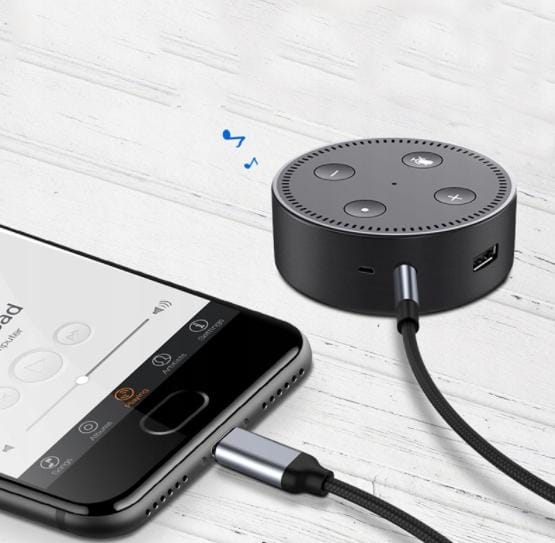 Zenwire ZC-19 USB-C naar AUX Kabel - 3,5 mm Jack - DAC - 1,5 m