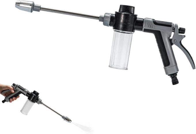Hogedruklans - Spuitpistool - Voertuigen Reinigen - Ergonomische Handgreep - 32 x 22 x 5 cm - Niet gespecificeerd
