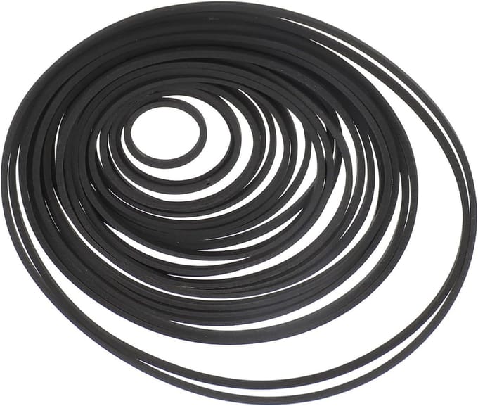 Aandrijfriem Cassette - Recorder Riem - Reparatie Machine - Duurzaam Rubber - 14 gram