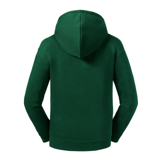Russell Kinderen/kinderen Authentieke Zip Hooded Sweatshirt (Fles groen)