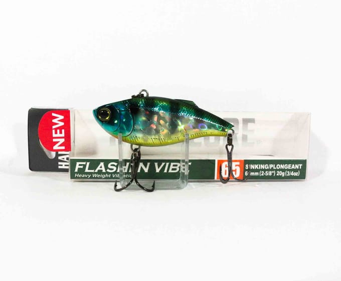 Yo Zuri Duel hardcore Flashi'n Vibe 65S zinkend kunstaas R1368-HBG (4698)
