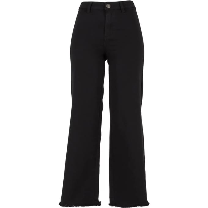Urban Classics Damesjeans Ladies Relaxed Straight Fit Denim TB7546