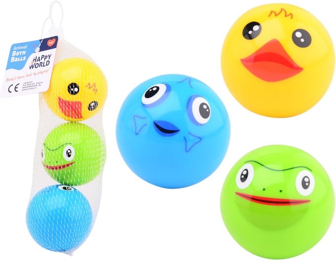 Happy World Happy world 3 dier slechte speelballen 22277.
