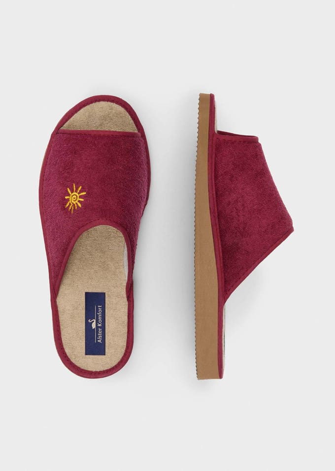 Sandalen met flexibele zool - rood - Gr. 40 van Goldner Fashion