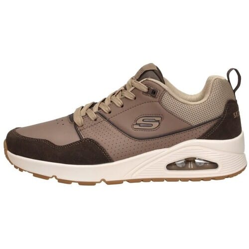 Skechers Skechers Uno-Retro One Sneakers bruin Suede