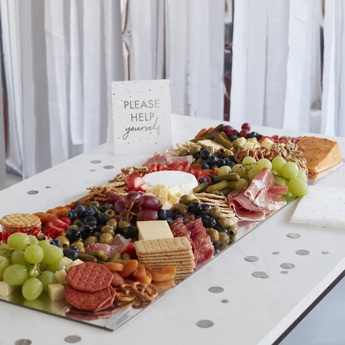 Ginger Ray - Grazing board Silver