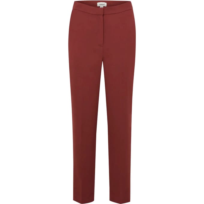Pants Suiting Regular fit Russet Brown