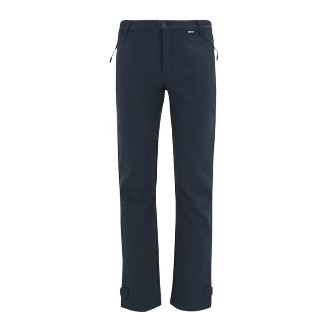 Regatta Geo Softshell Broek Blauw 33 / Regular Man