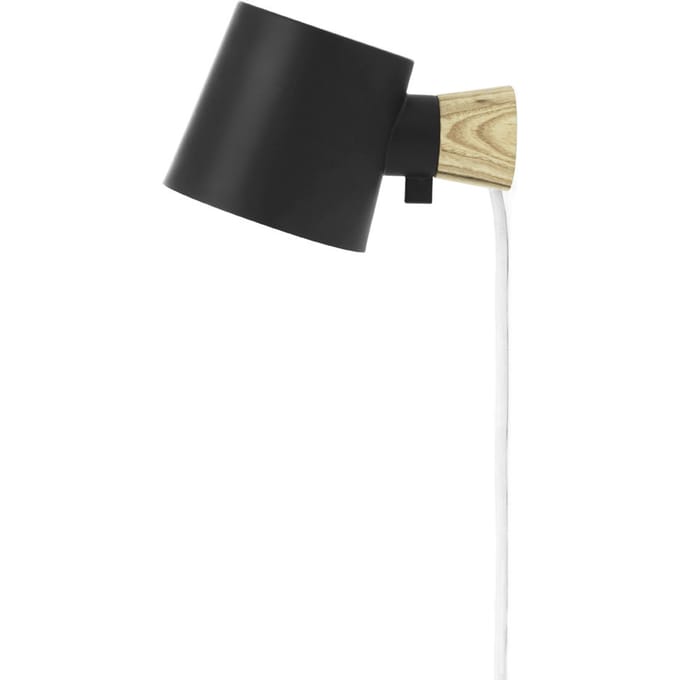 Normann Copenhagen - Rise wandlamp - zwart