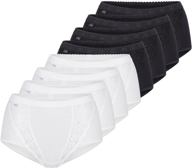 sloggi Dames maxi slip 8 pack Chic