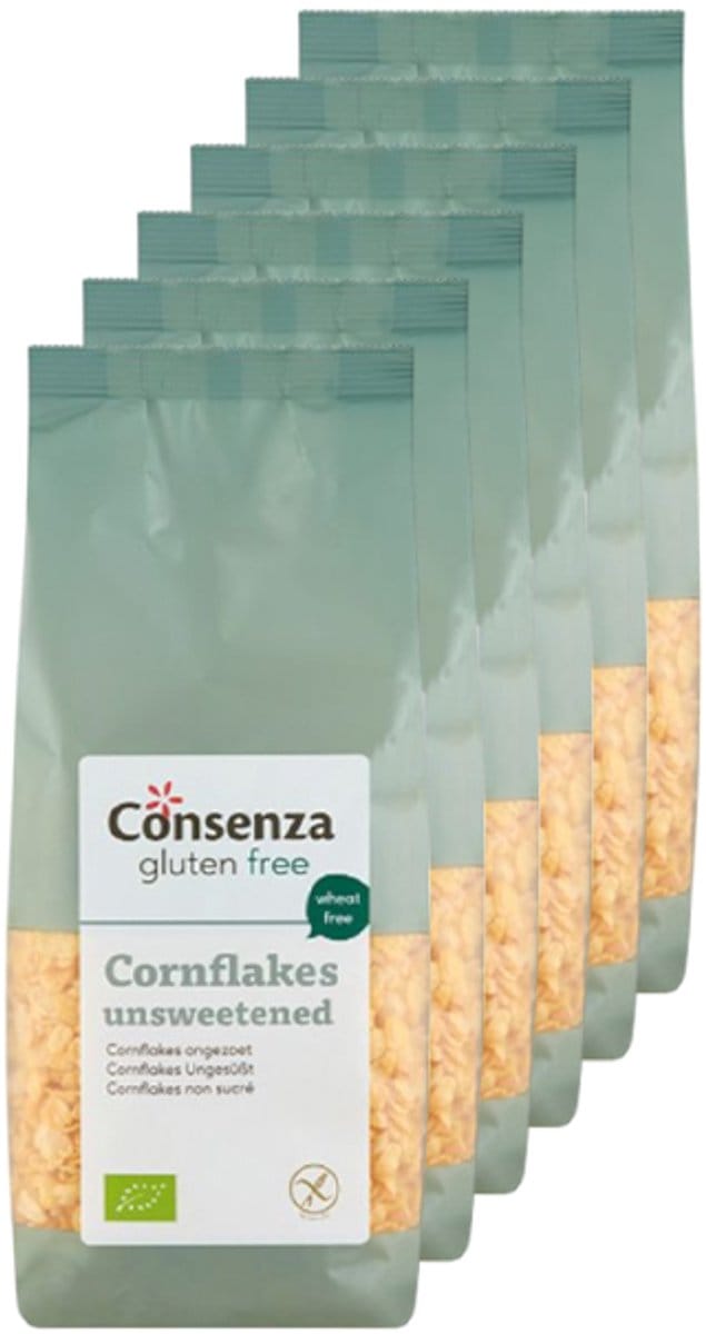 Consenza | Cornflakes | 6 stuks | 6 x 200 gram