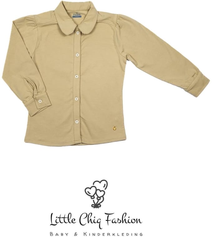 Funkle Girls Blouse zandkleur