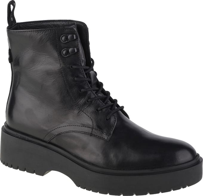 Levi's Bria, Dames zwarte veterschoenen 39 zwart
