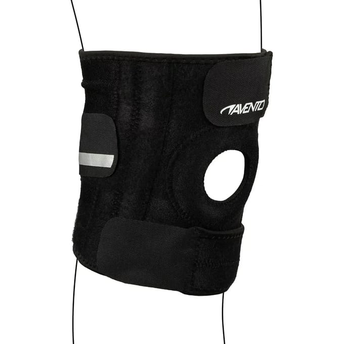 Avento Knie Bandage - Verstelbaar - One Size - Neopreen - Compressie