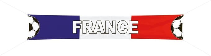 Frankrijk - France Spandoek - 360x60cm