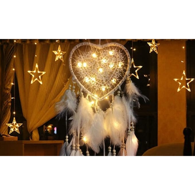 Dromenvangers met led-lichtslinger: 1