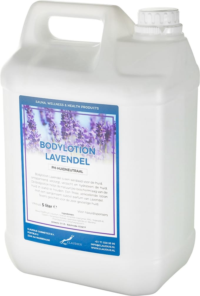Bodylotion Lavendel 5 liter - navulling