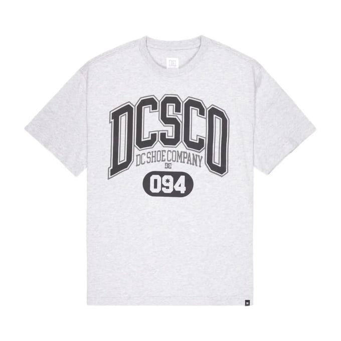 Dc Shoes Elective T-shirt Met Korte Mouwen Grijs S Man
