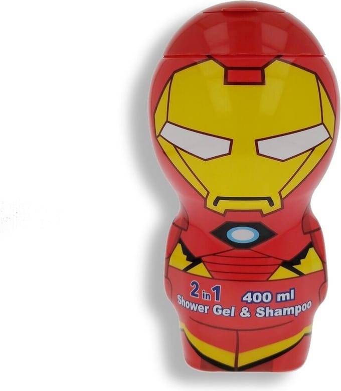 2-in-1 Gel en Shampoo Air-Val Iron Men (400 ml)