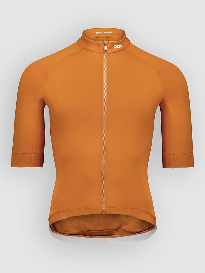Poc Thermal Lite Korte Mouw Wielertrui Oranje M Man