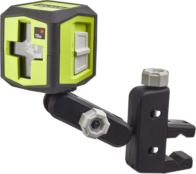 RYOBI kruislijnlaser rood, 10 m