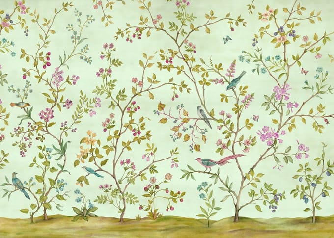 Fotobehang Paradijsvogels - Meerkleurig - 2,50m X 350cm
