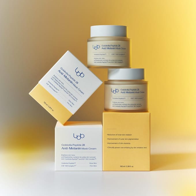 Lbb Cellbeauty Lbb Goldrella Peptide 28 Anti Melanine Mask Crème 100ml NONE white