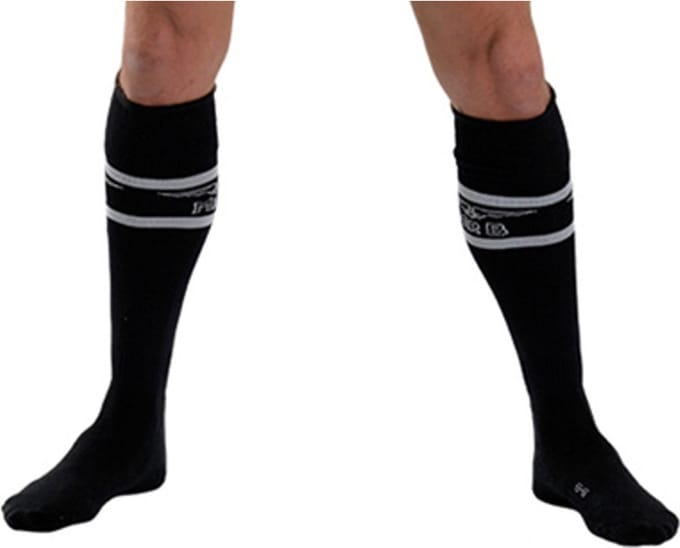 MisterB URBAN Football Socks Black