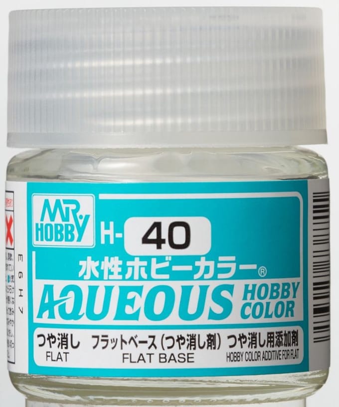 Gunze H-040 - Flat Base - Mr. Hobby Aqueous Modelbouwverf 10ml