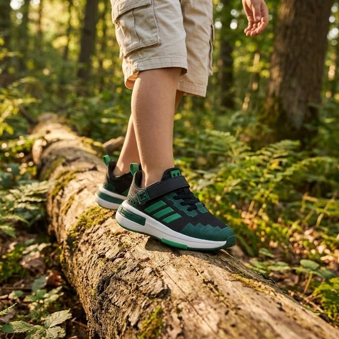 Adidas Minecraft Pro Sneakers groen - Maat 31